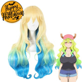 【In Stock】Anime Miss Kobayashi’s Dragon Maid Cosplay Lucoa Cosplay Wig Cosplay Wigs
